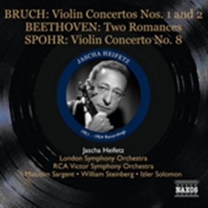 Bruch / Beethoven / Spohr - Violin Concertos Nos 1 & 2 i gruppen CD / Klassiskt hos Bengans Skivbutik AB (675092)