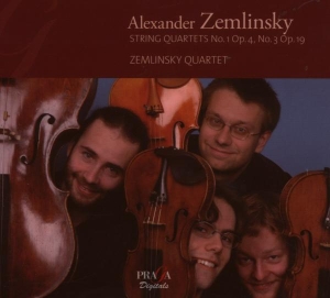Zemlinsky A. Von - String Quartets 1 & 4 i gruppen CD / Klassiskt,Övrigt hos Bengans Skivbutik AB (675192)