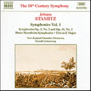 Stamitz Carl - Symphonies Vol 1 i gruppen Externt_Lager / Naxoslager hos Bengans Skivbutik AB (676449)