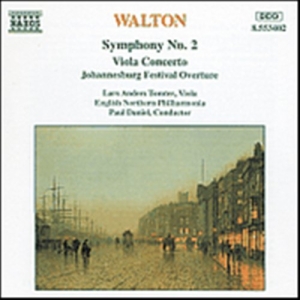 Walton William - Symphony 2 Viola Concerto i gruppen Externt_Lager / Naxoslager hos Bengans Skivbutik AB (676450)