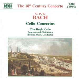 Bach Carl Philipp Emanuel - Cello Concertos i gruppen Externt_Lager / Naxoslager hos Bengans Skivbutik AB (676452)