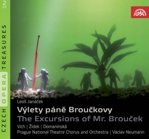 JanÃ¡cek LeoÅ¡ - The Excursions Of Mr. Broucek. Oper i gruppen Externt_Lager / Naxoslager hos Bengans Skivbutik AB (676731)