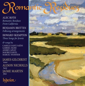 Romantic Residues - Songs For Tenor And Harp i gruppen Externt_Lager / Naxoslager hos Bengans Skivbutik AB (678605)