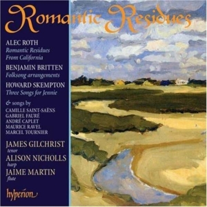 Romantic Residues - Songs For Tenor And Harp i gruppen Externt_Lager / Naxoslager hos Bengans Skivbutik AB (678605)