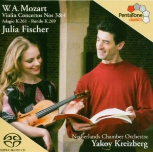Mozart - Violinkonzerte 3+4 i gruppen MUSIK / SACD / Klassiskt hos Bengans Skivbutik AB (678679)