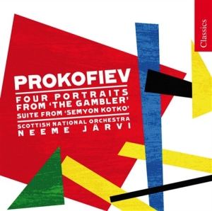 Prokofiev - Four Portraits From The Gambler i gruppen Externt_Lager / Naxoslager hos Bengans Skivbutik AB (679606)