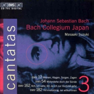 Bach Johann Sebastian - Cantatas Vol 3 i gruppen Externt_Lager / Naxoslager hos Bengans Skivbutik AB (680129)