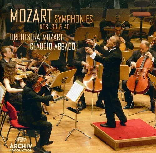 Mozart - Symfoni 39 & 40 i gruppen CD / Klassiskt hos Bengans Skivbutik AB (680187)