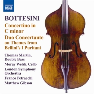 Bottesini - Concertino In C-Minor i gruppen Externt_Lager / Naxoslager hos Bengans Skivbutik AB (680247)