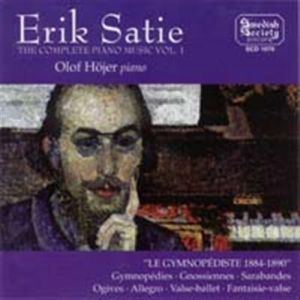 Satie Erik - Complete Piano Music Vol 1 i gruppen Externt_Lager / Naxoslager hos Bengans Skivbutik AB (681317)