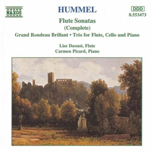Hummel Johann Nepomuk - Complete Flute Sonatas i gruppen Externt_Lager / Naxoslager hos Bengans Skivbutik AB (681467)