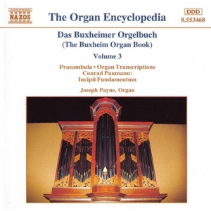 Various - The Buxheim Organ Book Vol 3 i gruppen CD / Klassiskt hos Bengans Skivbutik AB (681471)