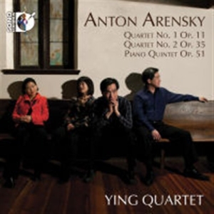 Arensky - String Quartets i gruppen Externt_Lager / Naxoslager hos Bengans Skivbutik AB (682198)