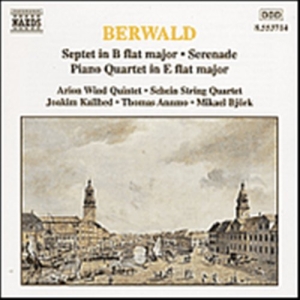 Berwald Franz - Septett / Serenade i gruppen Externt_Lager / Naxoslager hos Bengans Skivbutik AB (683413)