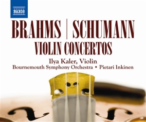 Schumann / Brahms - Violin Concertos i gruppen Externt_Lager / Naxoslager hos Bengans Skivbutik AB (683651)