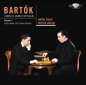 Bartok Bela - Complete Works For Violin, Volume 1 i gruppen Externt_Lager / Naxoslager hos Bengans Skivbutik AB (684696)