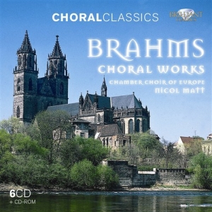 Brahms Johannes - Choral Works i gruppen Externt_Lager / Naxoslager hos Bengans Skivbutik AB (684743)