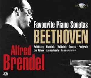 Beethoven Ludwig Van - Alfred Brendel Favourite Piano Sona i gruppen CD / Övrigt hos Bengans Skivbutik AB (684888)