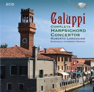 Galuppi Baldassare - Galuppi: Complete Harpsichord Conce i gruppen Externt_Lager / Naxoslager hos Bengans Skivbutik AB (684918)