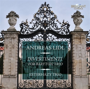 Lidl Andreas - Lidl: Divertimenti For Baryton Trio i gruppen Externt_Lager / Naxoslager hos Bengans Skivbutik AB (684919)