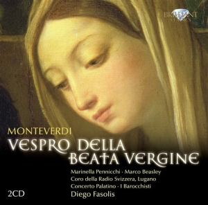 Monteverdi Claudio - Vespro Della Beata Vergine i gruppen Externt_Lager / Naxoslager hos Bengans Skivbutik AB (684920)