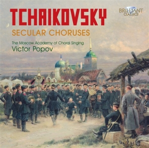 Tchaikovsky Pyotr - Secular Choruses i gruppen Externt_Lager / Naxoslager hos Bengans Skivbutik AB (684926)