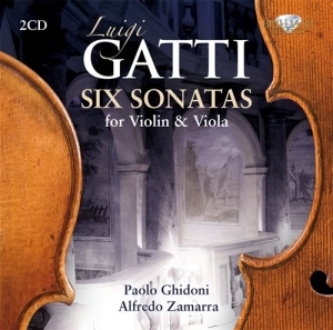 Gatti Luigi - Six Sonatas For Violin & Viola i gruppen Externt_Lager / Naxoslager hos Bengans Skivbutik AB (684988)