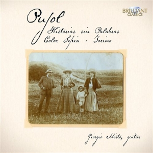 Pujol Maximo Diego - Historias Sin Palabras - Color Sepi i gruppen CD / Klassiskt hos Bengans Skivbutik AB (685470)