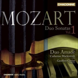Mozart - Duo Sonatas i gruppen Externt_Lager / Naxoslager hos Bengans Skivbutik AB (685714)