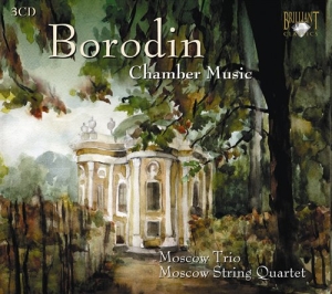 Borodin Alexander - Complete Chamber Music i gruppen Externt_Lager / Naxoslager hos Bengans Skivbutik AB (685891)