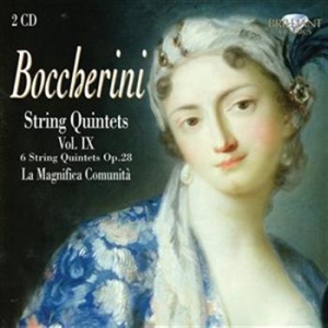 Boccherini Luigi - String Quintets Vol. Ix i gruppen CD / Övrigt hos Bengans Skivbutik AB (685892)