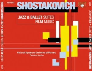 Shostakovich Dmitry - Jazz & Ballet Suites, Film Music i gruppen Externt_Lager / Naxoslager hos Bengans Skivbutik AB (685933)