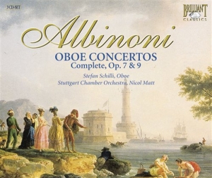 Albinoni Tomaso - Complete Oboe Concertos i gruppen Externt_Lager / Naxoslager hos Bengans Skivbutik AB (685952)