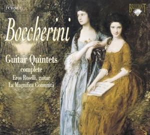 Boccherini Luigi - Complete Guitar Quintets in the group CD / Övrigt at Bengans Skivbutik AB (685955)