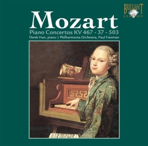 Mozart W A - Piano Concertos Kv 467 & 503 2-4 i gruppen Externt_Lager / Naxoslager hos Bengans Skivbutik AB (685968)