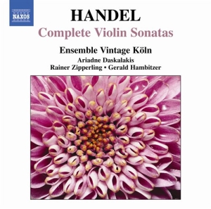 Handel - Complete Violin Sonatas i gruppen Externt_Lager / Naxoslager hos Bengans Skivbutik AB (686143)
