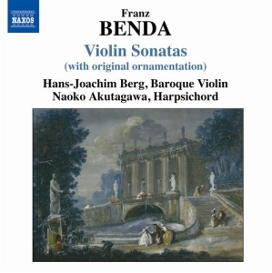 Benda - Violin Sonatas i gruppen Externt_Lager / Naxoslager hos Bengans Skivbutik AB (686144)