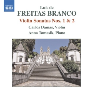 Freitas Branco - Violin Sonatas i gruppen Externt_Lager / Naxoslager hos Bengans Skivbutik AB (686145)