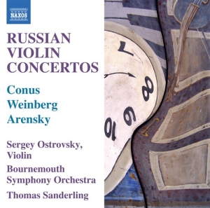 Conus / Arensky / Weinberg - Russian Violin Concertos i gruppen Externt_Lager / Naxoslager hos Bengans Skivbutik AB (686153)