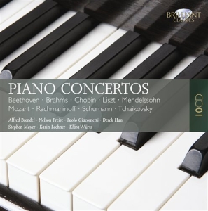 Various Composers - Piano Concertos i gruppen CD / Klassiskt hos Bengans Skivbutik AB (686177)