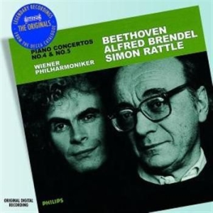 Beethoven - Pianokonsert 4 & 5 i gruppen CD / Klassiskt hos Bengans Skivbutik AB (686241)
