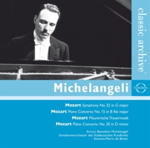 Mozart - Michelangeli Plays i gruppen Externt_Lager / Naxoslager hos Bengans Skivbutik AB (686326)