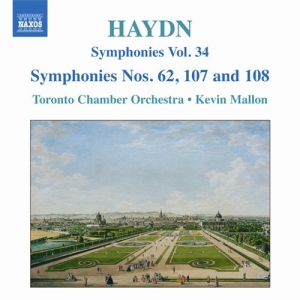 Haydn - Symphonies  62, 107 And 108 i gruppen Externt_Lager / Naxoslager hos Bengans Skivbutik AB (686752)