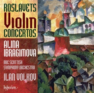 Roslavets - Violin Concertos i gruppen Externt_Lager / Naxoslager hos Bengans Skivbutik AB (687232)