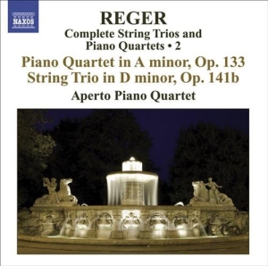 Reger - String Trios And Piano Quartets Vol i gruppen Externt_Lager / Naxoslager hos Bengans Skivbutik AB (688455)
