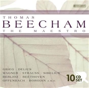 Sir Thomas Beecham - Beecham - The Maestro i gruppen CD / Övrigt hos Bengans Skivbutik AB (688564)