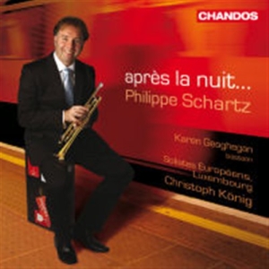 Philippe Schartz - Apres La Nuit - Trumpet Concertos i gruppen Externt_Lager / Naxoslager hos Bengans Skivbutik AB (689232)