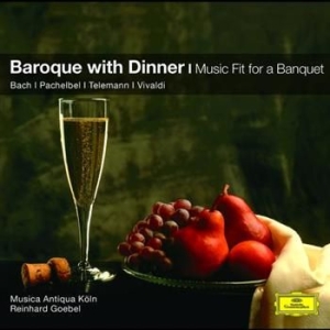 Goebel Reinhard - Baroque Dinner Menu i gruppen CD / Klassiskt hos Bengans Skivbutik AB (690647)