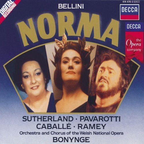 Bellini - Norma Kompl i gruppen CD / Klassiskt hos Bengans Skivbutik AB (690674)