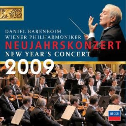 Daniel Barenboim - Nyårskonsert I Wien 2009 i gruppen CD / Klassiskt hos Bengans Skivbutik AB (691281)